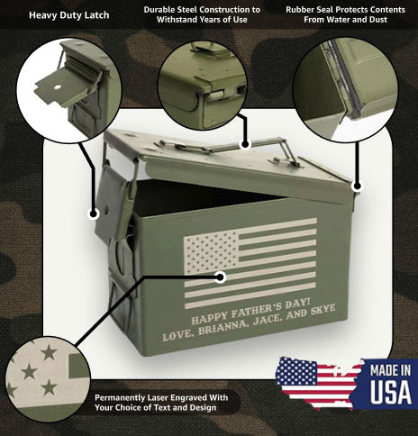 Custom Ammo Can Features