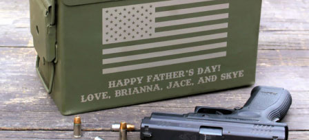 Personalized Engraved Ammo Can