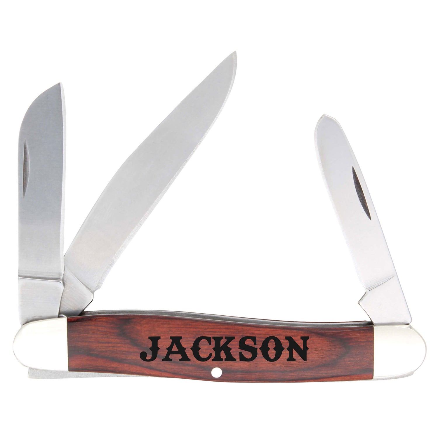 bear & son 247R personalized pocket knife