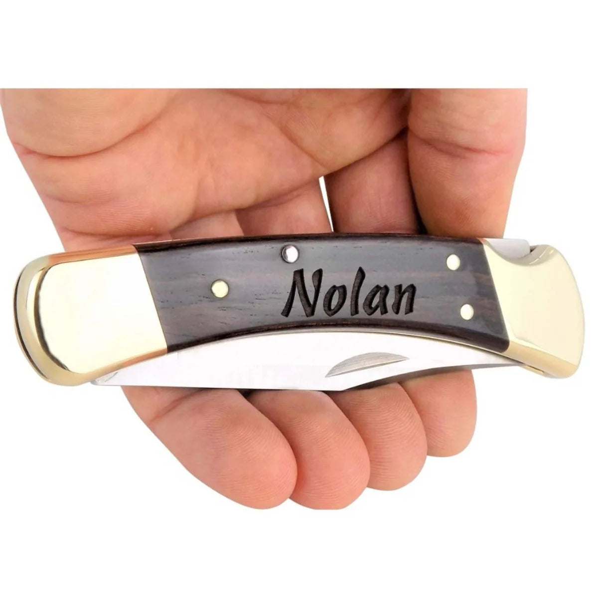 Buck Knives 110 Hunter Personalized Pocket Knife