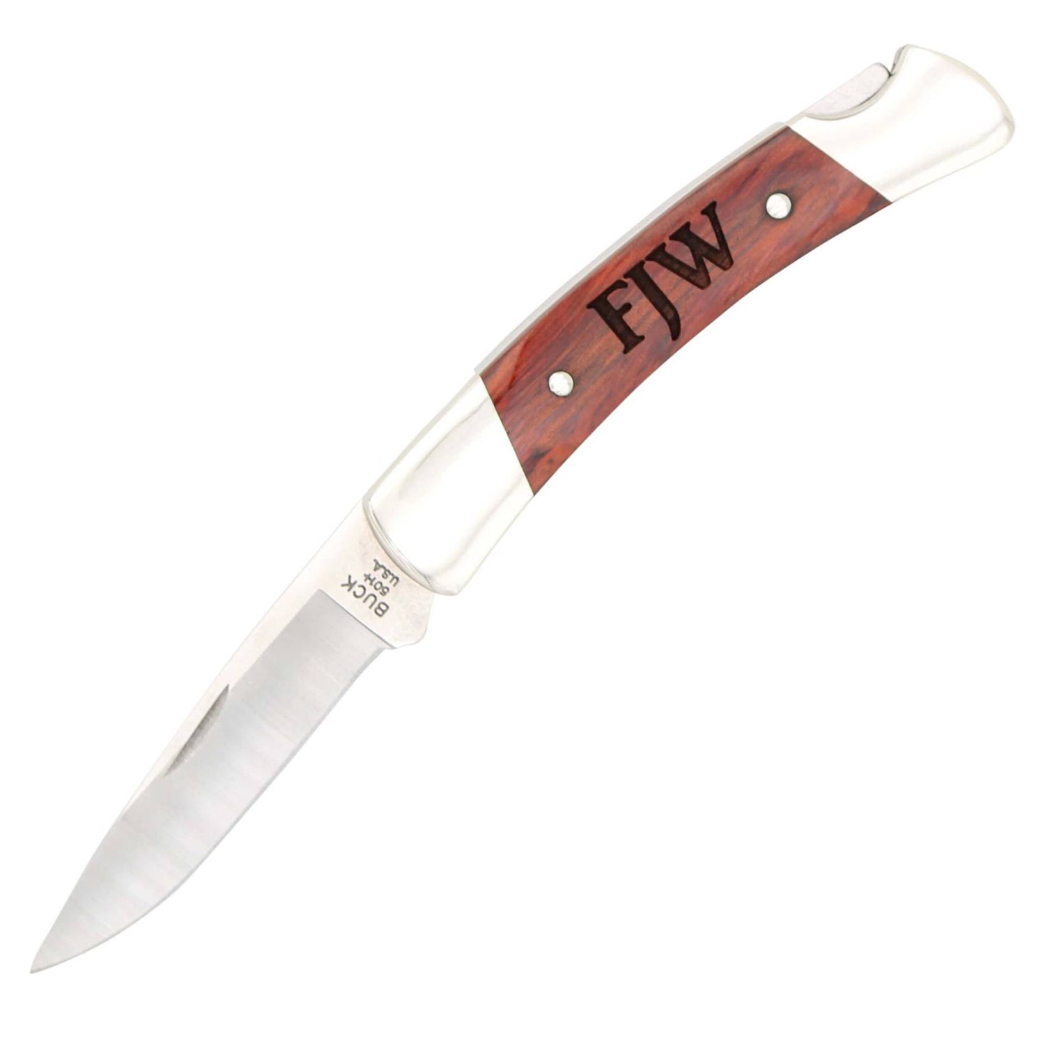 custom Buck 501 pocket knife