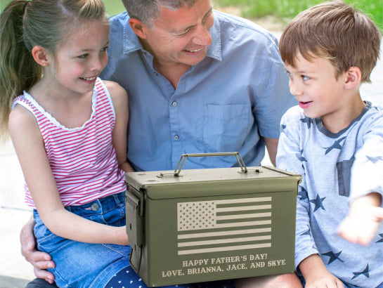 Father’s Day Engraved Ammo Box