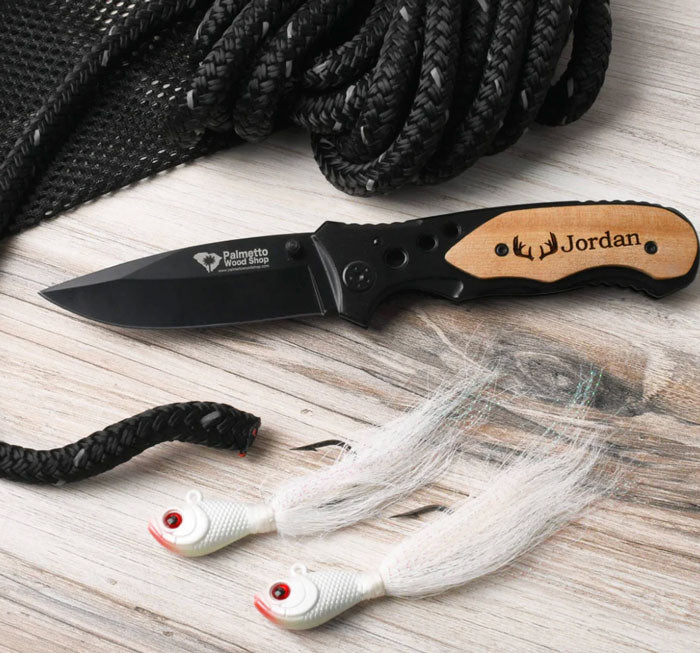 MT423BK Personalized Pocket Knife