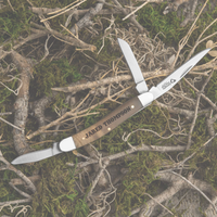 engraved Stockman pocket knife