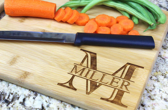 Engraved cutting board