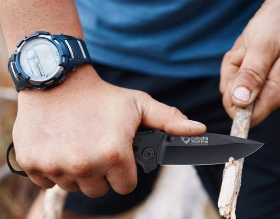 Engraved pocket knife