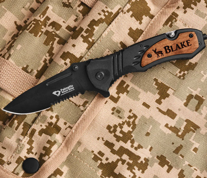TF606W/WS Personalized Pocket Knife