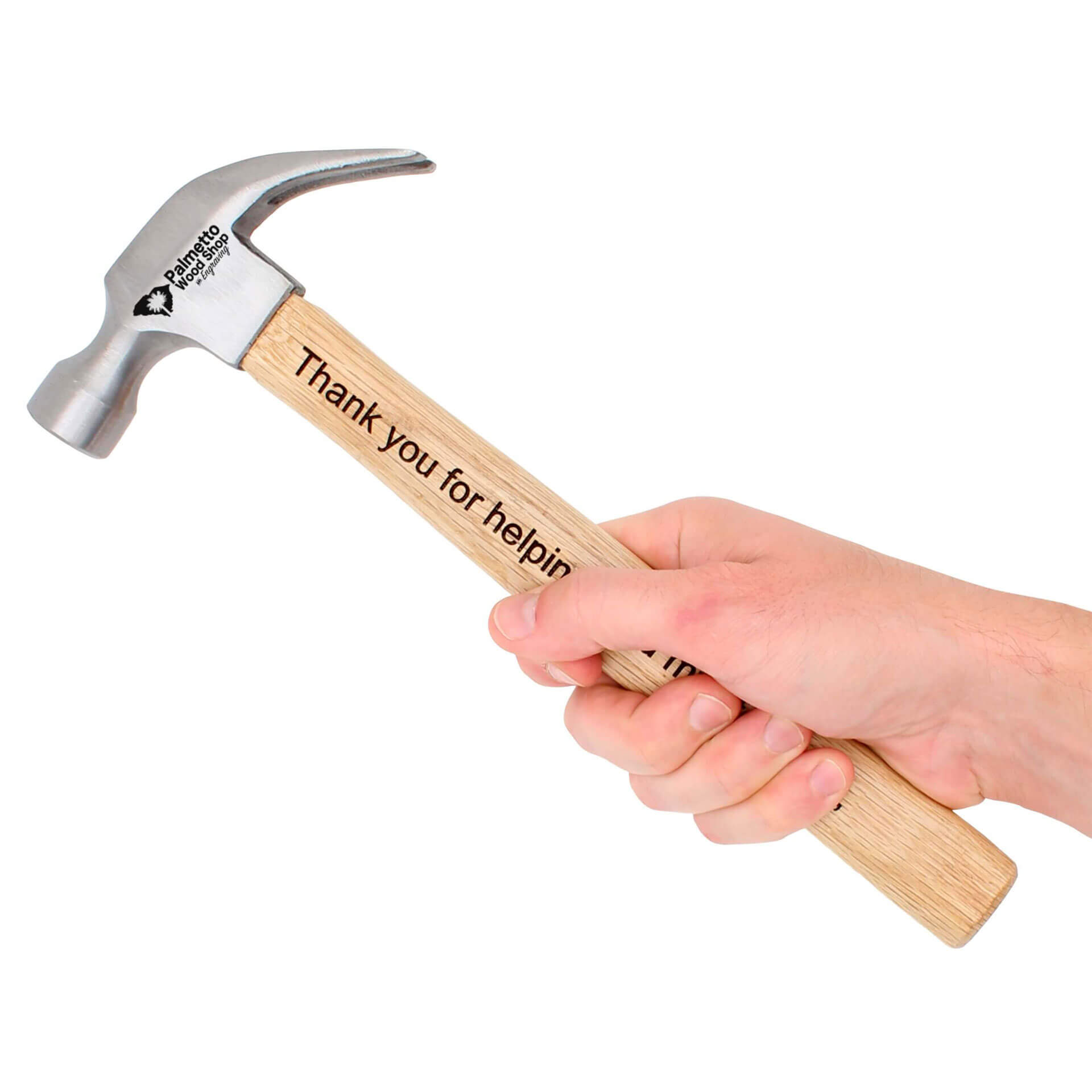 Engraved Hammer | Free Shipping | Palmetto Wood Shop