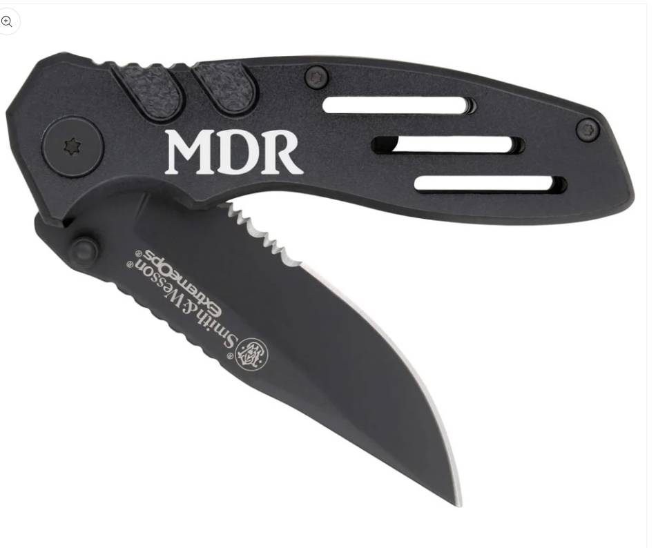 Smith & Wesson Extreme Ops SWA24S Personalized Pocket Knife